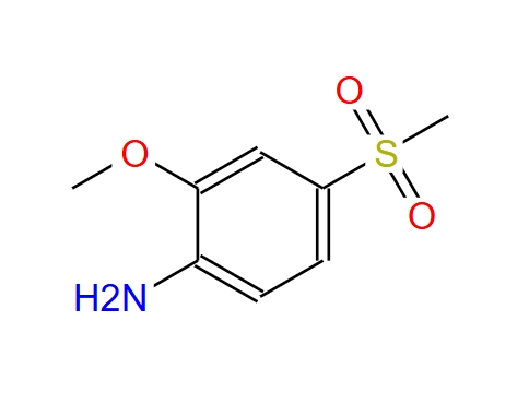 2-甲氧基-4-(甲基磺酰基)苯胺