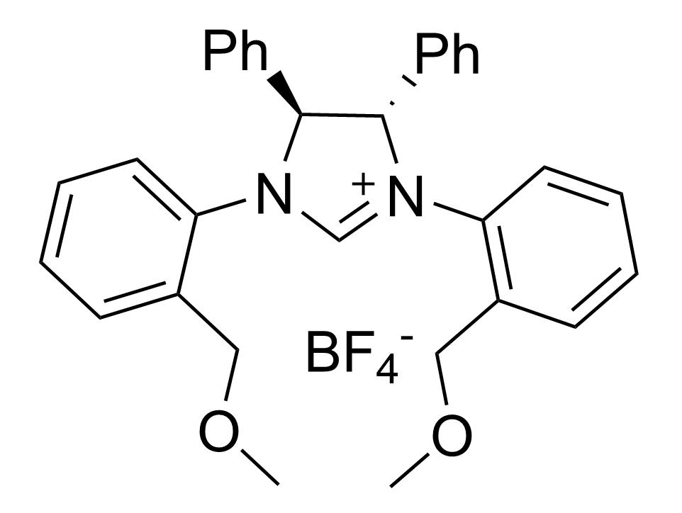 (4S,5S)-1,3-双(2-(甲氧基甲基)苯基)-4,5-二苯基-4,5-二氢-1H-咪唑-3-鎓 四氟硼酸盐