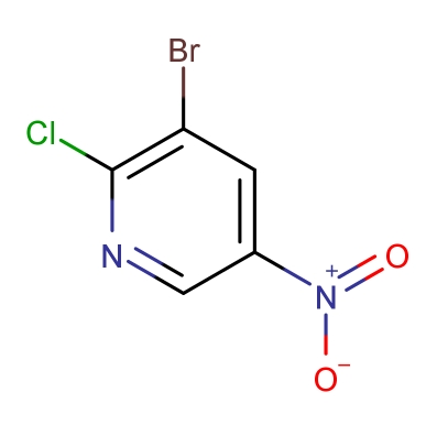 2-氯-3-溴-5-硝基吡啶；5470-17-7