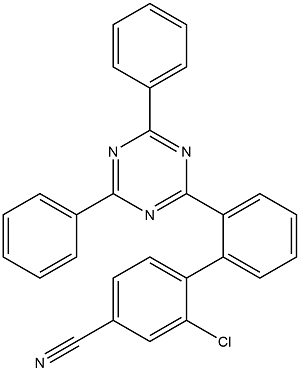 1,1′-联苯]-4-碳腈,2-氯-2′-(4,6-二苯基-1,3,5-三嗪-2-基)