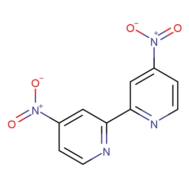 4,4'-二硝基-2,2'-联吡啶；18511-72-3；4, 4'-Dinitro-2, 2'-bipyridine