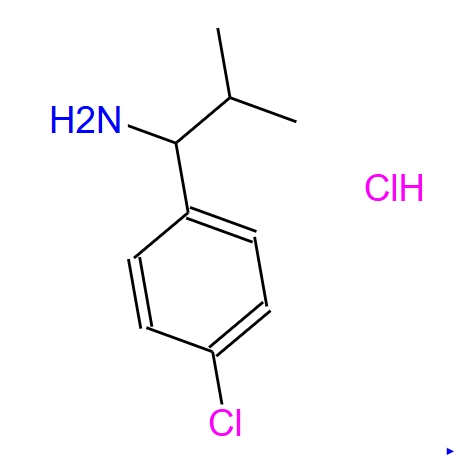 1-(4-氯苯基)-2-甲基丙烷-1-胺盐酸盐