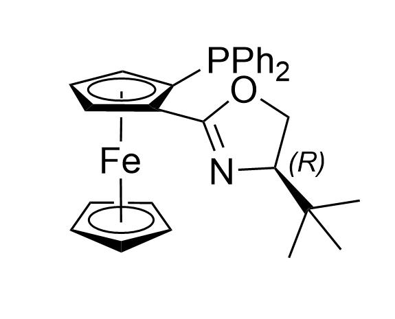 (2S)-1-[(4R)-4,5-二氢-4-叔丁基-2-噁唑基]-2-(二苯基膦基)二茂铁