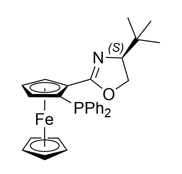 (2R)-1-[(4S)-4,5-二氢-4-叔丁基-2-噁唑基]-2-(二苯基膦基)二茂铁