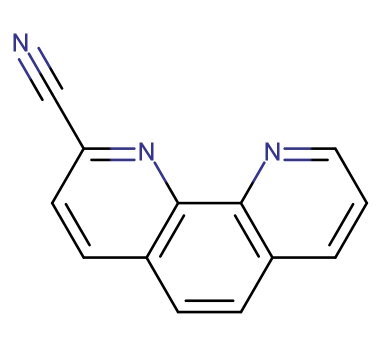 2-氰基-1,10-菲咯啉；1,10-菲咯啉-2-甲腈；1082-19-5；1,10-Phenanthroline-2-carbonitrile