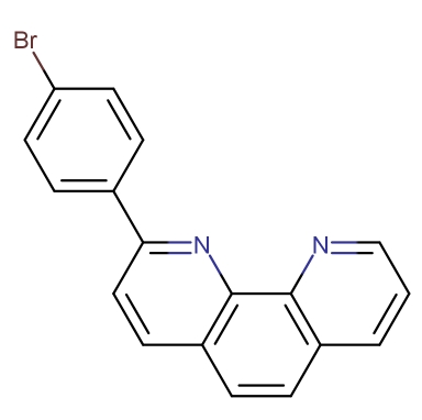 2-(4-溴苯基)-1,10-菲咯啉；149054-39-7；2-(4-Bromophenyl)-1,10-phenanthroline