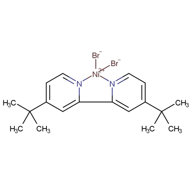 4,4-二叔丁基-2,2'-联吡啶二溴化镍(II)；1894189-67-3；4,4'-di-tert-butyl-2,2'-bipyridine Nickel(II) dibromide