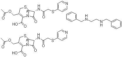 CAS 登录号：97468-37-6, 苄星头孢匹林