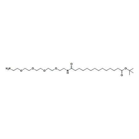 氨基-PEG4-酰胺-C12-叔丁酯