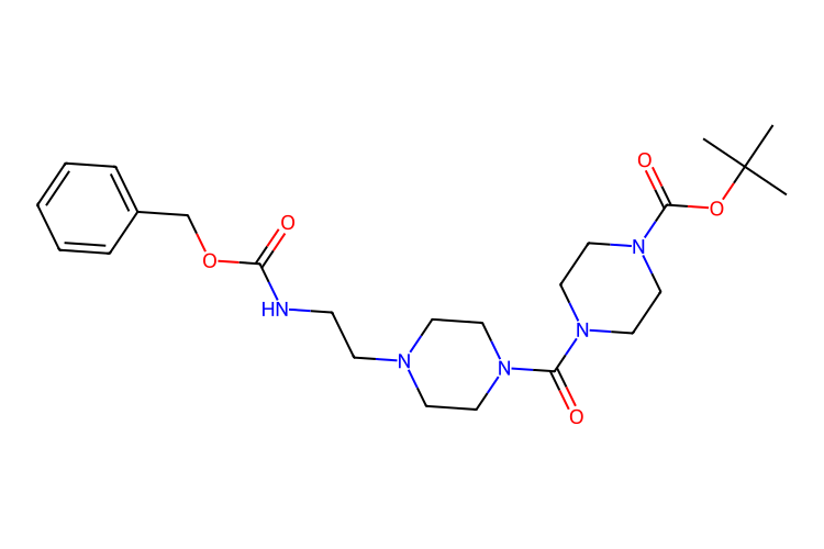 4-(4-(2-[(苄氧基)羰基]氨基}乙基)哌嗪-1-羰基)哌嗪-1-羧酸叔丁酯