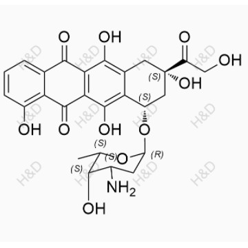 去甲基多柔比星  69401-50-9