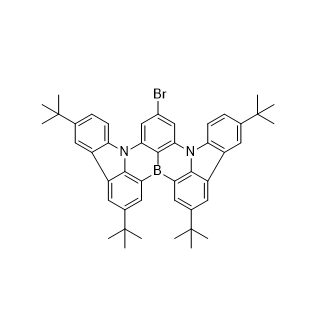 10-溴-2,5,15,18-四(1,1-二甲基乙基)吲哚并[3,2,1-de]吲哚并[3’,2’,1’:8,1][1,4]苯并氮杂硼并[2,3,4-KL]苯并氮杂硼