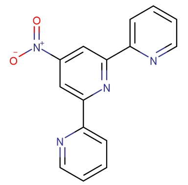 4'-硝基-2,2':6',2"-三联吡啶；213674-46-5；4'-Nitro-2,2':6',2'-terpyridine