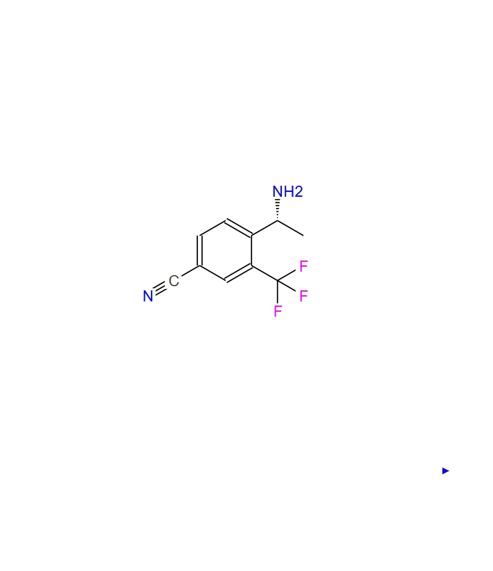 (R)-4-(1-氨乙基)-3-(三氟甲基)苄腈