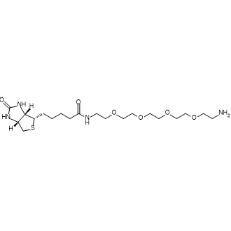 Biotin-PEG4-CH2CH2NH2