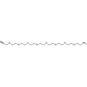 Propargyl-PEG8-NH2