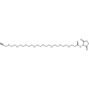 Propargyl-PEG8-NHS ester