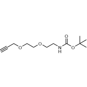 Propargyl-PEG2-NHBoc