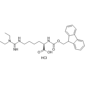 Fmoc-D-HomoArg(Et)2-OH·HCll