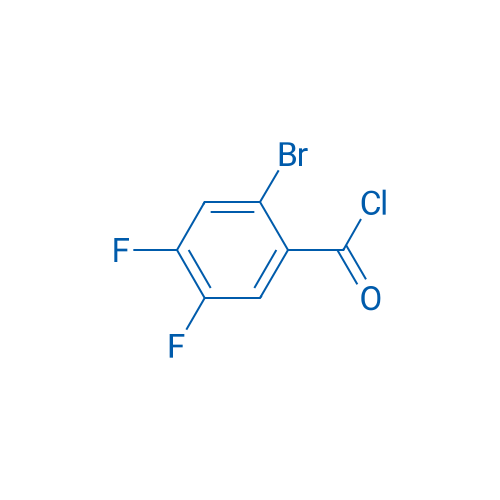 2-溴-4,5-二氟苯甲酰氯 