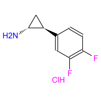 (1R,2S)-2-(3,4-二氟苯基)环丙胺盐酸盐；替格瑞洛中间体；1402222-66-5