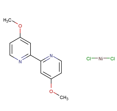 1303613-81-1；4,4'-二甲氧基-2,2'-联吡啶二氯化镍；4,4'-dimethoxy-2,2'-bipyridine Nickel(II) dichloride