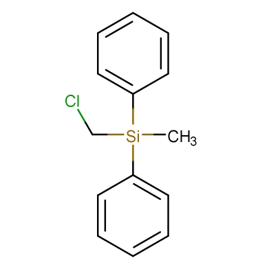 18407-40-4；(氯甲基)甲基二苯基硅烷；(Chloromethyl)methyldiphenylsilane