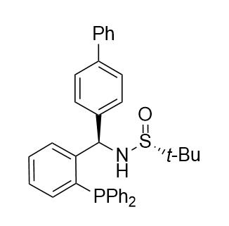 S(R)]-N-[(R)-1-[2-(二苯基膦)苯基]-(1,1'-联苯)甲基]-2-叔丁基亚磺酰胺