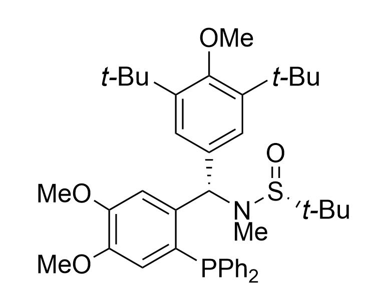 [S(R)]-N-[(S)-(3,5-双叔丁基-4-甲氧基苯基)][2-(二苯基膦)-4,5二甲氧基苯基]-N-甲基-2-叔丁基亚磺酰胺