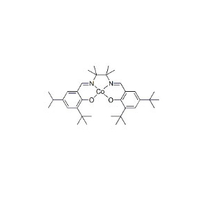 157472-96-3；(四甲基乙烯)双(3,5-二叔丁基亚水杨酸酯)钴(II)；Tetramethylethylene)bis(3,5-di-tert-butylsalicylideneiminato)]cobalt(II)