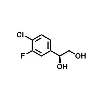 (S)-1-(4-Chloro-3-fluorophenyl)ethane-1,2-diol   2007908-91-8