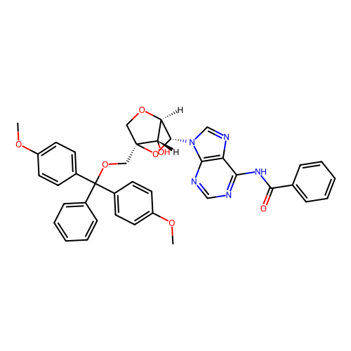 N-(9-((1R,3R,4R,7S)-1-((双(4-甲氧基苯基)(苯基)甲氧基)甲基)-7-羟基-2,5-二氧杂双环[2.2.1]庚烷-3-基)-9H-嘌呤-6-基)苯甲酰胺