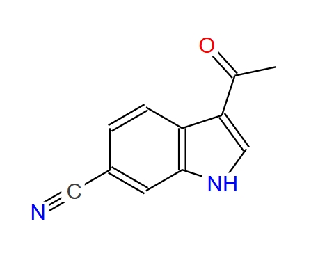 3-乙酰基-1H-吲哚-6-甲腈