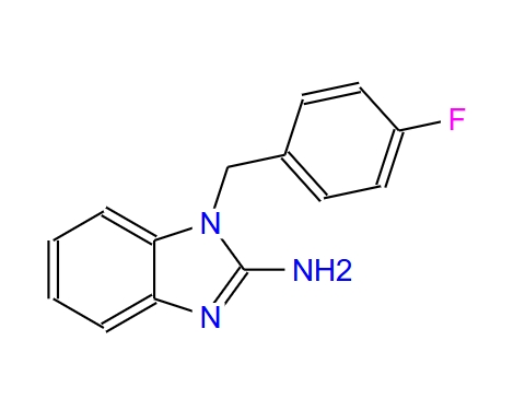 1-(4-氟苯基甲基)-2-氨基苯并咪唑