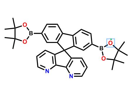 2',7'-Bis(4,4,5,5-tetramethyl-1,3,2-dioxaborolan-2-yl)spiro[cyclopenta[2,1-b:3,4-b']dipyridine-5,9'-fluorene]