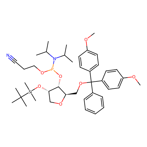 (2R,3R,4S)-2-((双(4-甲氧基苯基)(苯基)甲氧基)甲基)-4-((叔丁基二甲基甲硅烷基)氧基)四氢呋喃-3-基(2-氰基乙基)二异丙基磷脒