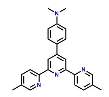  4-(5,5''-二甲基-[2,2':6',2''-三联吡啶]-4'-基)-N,N-二甲基苯胺