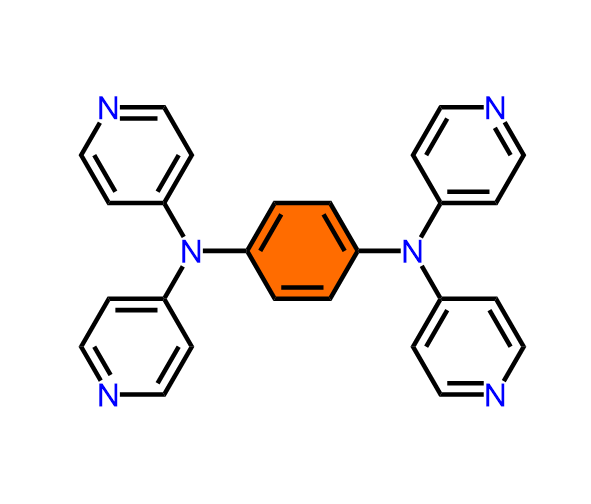 N1,N1,N4,N4-四(吡啶-4-基)苯-1,4-二胺 1218812-56-6