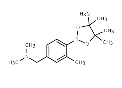 Benzenemethanamine, N,N,3-trimethyl-4-(4,4,5,5-tetramethyl-1,3,2-dioxaborolan-2-yl)-