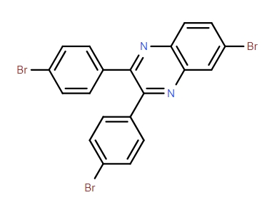 6-bromo-2,3-bis(4-bromophenyl)quinoxaline