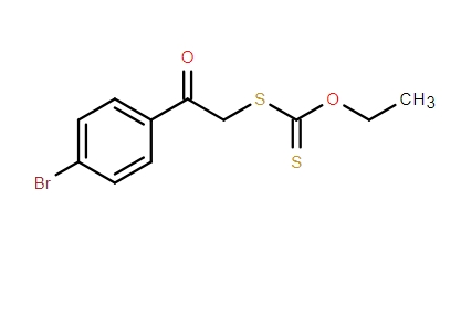 Carbonodithioic acid, S-[2-(4-bromophenyl)-2-oxoethyl] O-ethyl ester