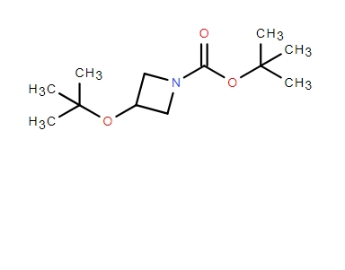 1-Azetidinecarboxylic acid, 3-(1,1-dimethylethoxy)-, 1,1-dimethylethyl ester