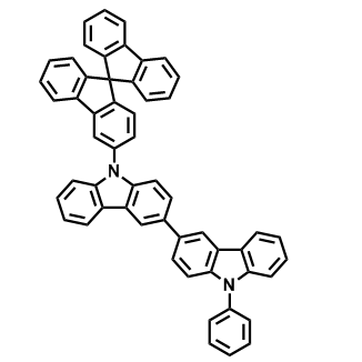 9-（9,9'-螺二芴-3-基）-9'-苯基-3,3'-双咔唑