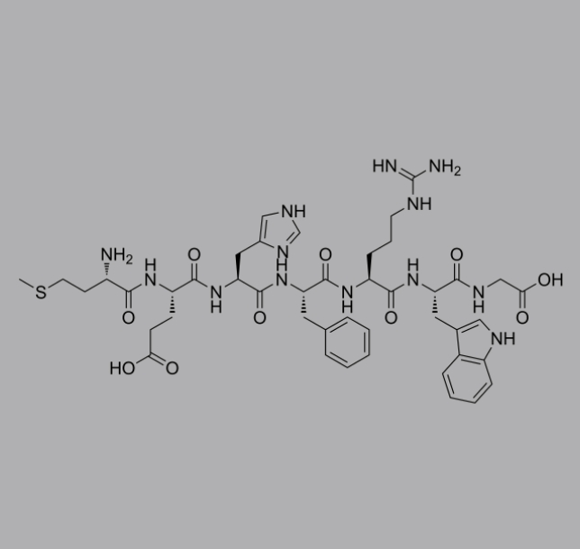 H-Met-Glu-His-Phe-Arg-Trp-Gly-OH/4037-01-8/激动剂多肽