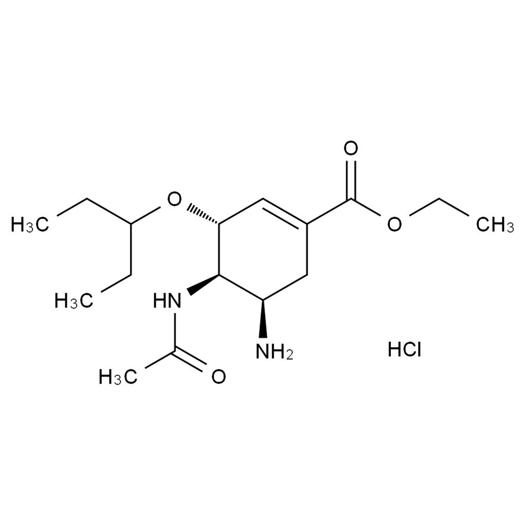 CATO_(3R,4R,5R)-奥司他韦盐酸盐_1402431-91-7_95%