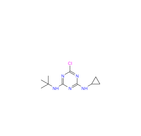 2-(tert-Butylamino)-4-chloro-6-cyclopropylamino-1,3,5-triazine