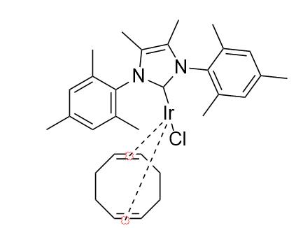  氯(1,5-环辛二烯)[4,5-二甲基-1,3-双(2,4,6-三甲基苯基)咪唑-2-亚基]铱(I)