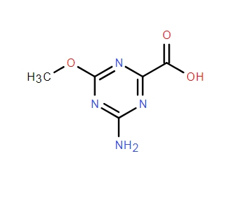 1,3,5-Triazine-2-carboxylicacid,4-amino-6-methoxy-(9CI)