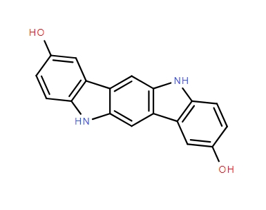 Indolo[3,2-b]carbazole-2,8-diol, 5,11-dihydro-