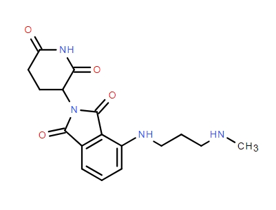 2-(2,6-Dioxo-3-piperidinyl)-4-[[3-(methylamino)propyl]amino]-1H-isoindole-1,3(2H)-dione